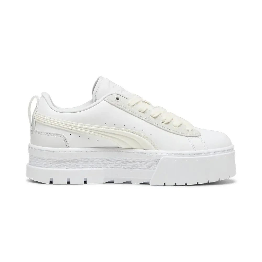 PUMA(プーマ) WOMEN'S SNEAKERS, 24 FALL/WINTER COLOR PUMA WHITE (01), 24.0 CM